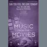 Download or print Can You Feel The Love Tonight (from The Lion King) (arr. Mark Brymer) Sheet Music Printable PDF 10-page score for Disney / arranged SATB Choir SKU: 450310.