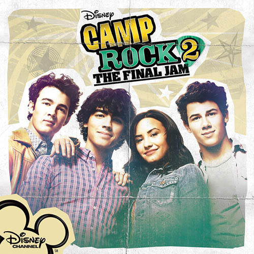 Download Demi Lovato Can't Back Down (from Camp Rock 2) Sheet Music and Printable PDF Score for Piano, Vocal & Guitar (Right-Hand Melody)