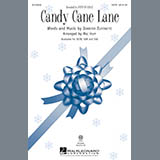 Download or print Candy Cane Lane (arr. Mac Huff) Sheet Music Printable PDF 10-page score for Christmas / arranged SATB Choir SKU: 1420927.
