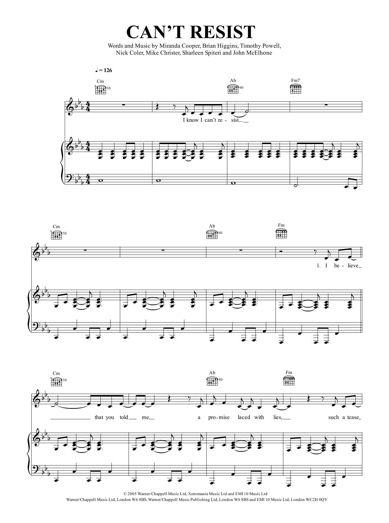 Download Texas Can't Resist Sheet Music