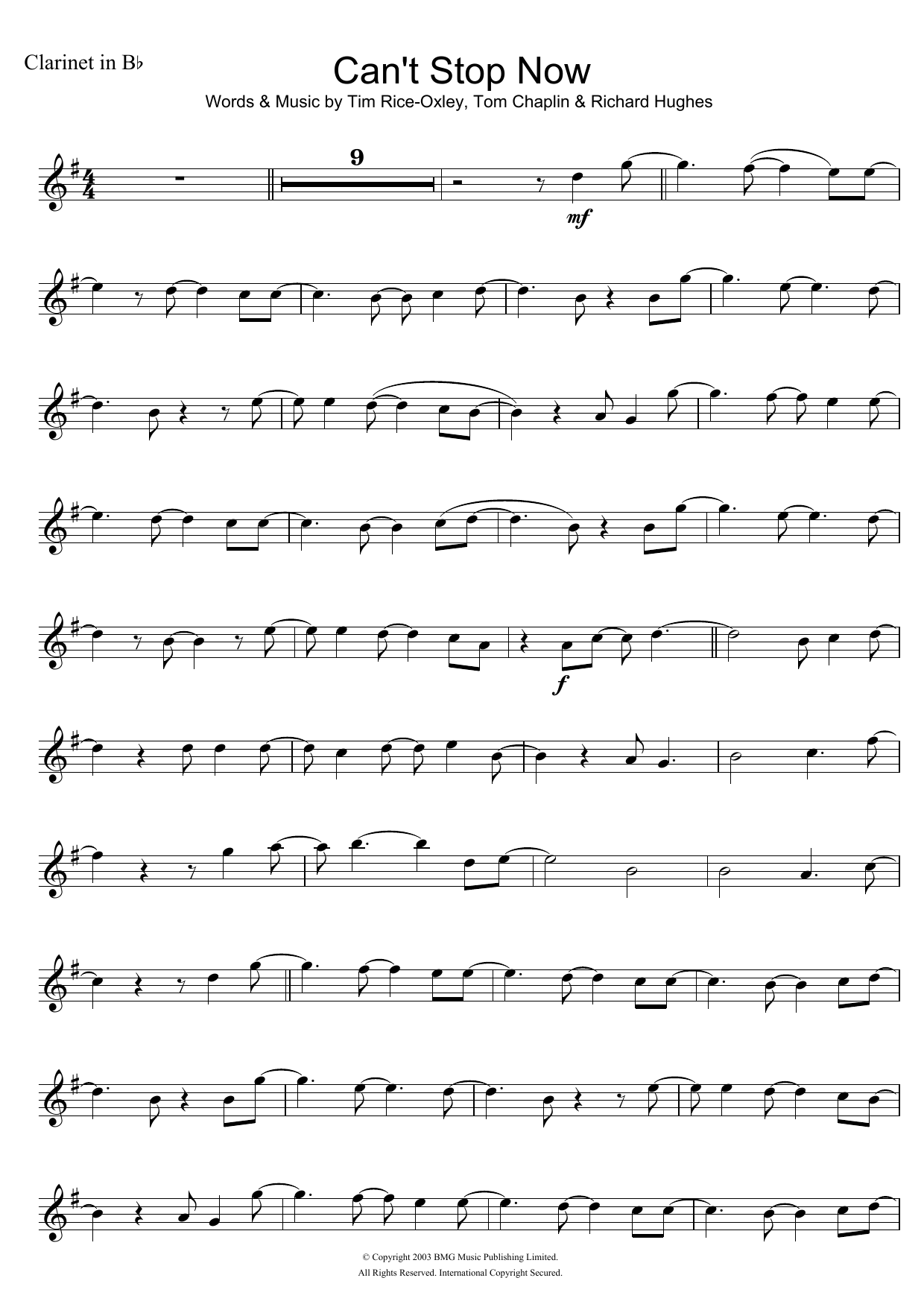 Download Keane Can't Stop Now Sheet Music
