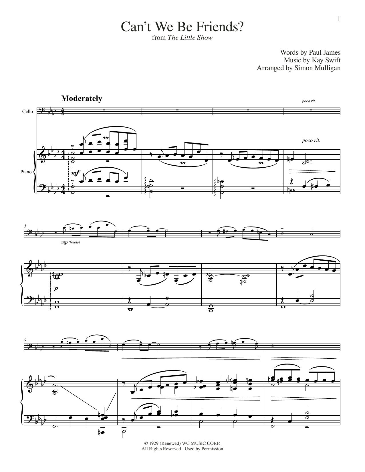 Download Kay Swift Can't We Be Friends (from The Little Sh Sheet Music