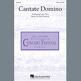 Download or print Cantate Domino Sheet Music Printable PDF 10-page score for Latin / arranged SATB Choir SKU: 88114.