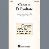 Download or print Cantate Et Exultate Sheet Music Printable PDF 7-page score for Concert / arranged 2-Part Choir SKU: 94291.