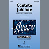 Download or print Cantate Jubilate Sheet Music Printable PDF 1-page score for Latin / arranged SSA Choir SKU: 158124.