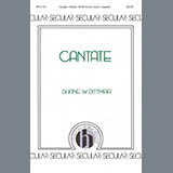 Download or print Cantate Sheet Music Printable PDF 14-page score for Concert / arranged SATB Choir SKU: 424539.