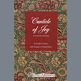 Download Joseph M. Martin Canticle Of Joy - Clarinet 1 & 2 Sheet Music and Printable PDF Score for Choir Instrumental Pak