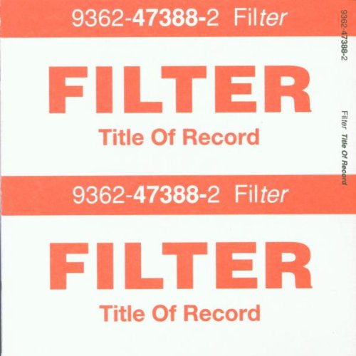 Filter image and pictorial