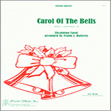 Download or print Carol of the Bells - Clarinet 1 Sheet Music Printable PDF 1-page score for Classical / arranged Woodwind Ensemble SKU: 317444.