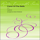 Download or print Carol of the Bells - Full Score Sheet Music Printable PDF 3-page score for Classical / arranged Woodwind Ensemble SKU: 317169.