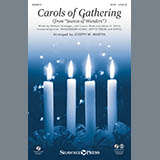 Download or print Carols Of Gathering Sheet Music Printable PDF 5-page score for Sacred / arranged SATB Choir SKU: 154387.