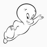 Download or print Casper The Friendly Ghost Sheet Music Printable PDF 3-page score for Children / arranged Educational Piano SKU: 99285.
