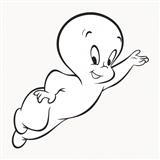 Download or print Casper The Friendly Ghost Sheet Music Printable PDF 2-page score for Children / arranged Piano, Vocal & Guitar (Right-Hand Melody) SKU: 16752.