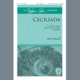 Download or print Ceciliada Sheet Music Printable PDF 11-page score for A Cappella / arranged SATB Choir SKU: 1319395.
