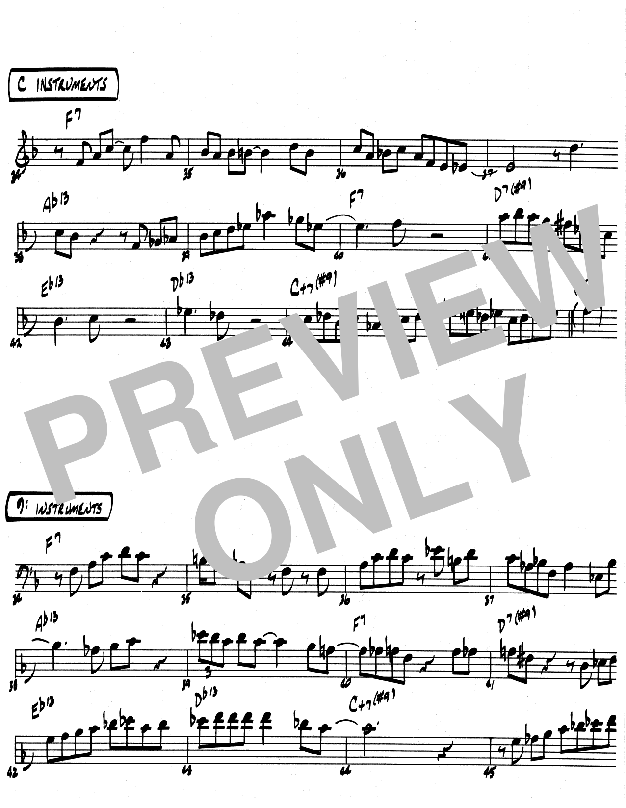 Download Steve Wiest Ceiling Dogs - Solo Sheet - Trumpet Sheet Music