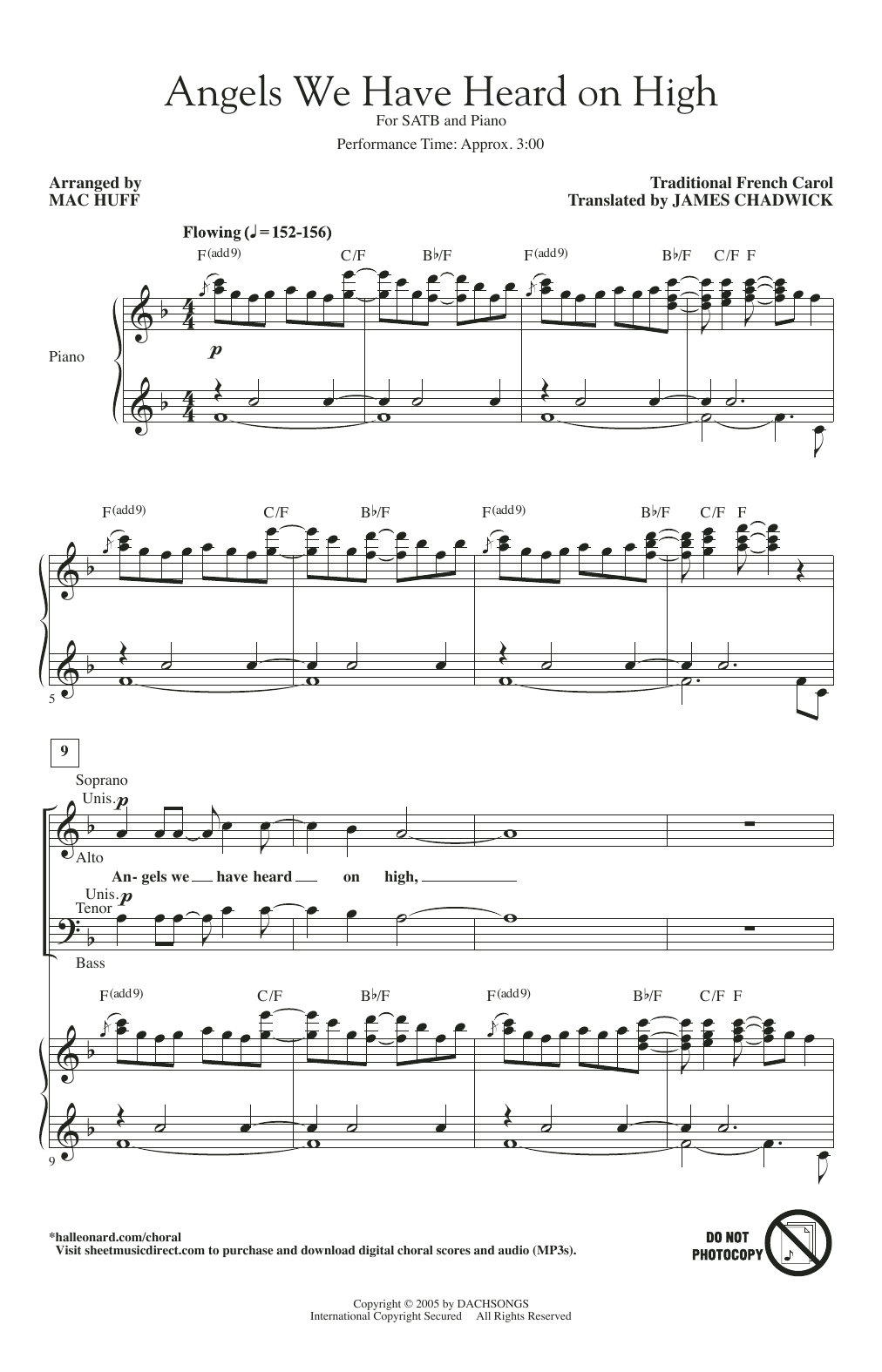 Download Mac Huff Celebrate Christmas! (Collection) Sheet Music