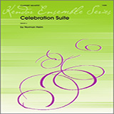 Download or print Celebration Suite - 3rd Bb Clarinet Sheet Music Printable PDF 2-page score for Classical / arranged Woodwind Ensemble SKU: 339325.