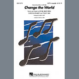 Download or print Change The World (arr. Mac Huff) Sheet Music Printable PDF 11-page score for Blues / arranged TTBB Choir SKU: 99011.
