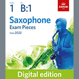 Download or print Chanson de ma patrie (Grade 1 List B1 from the ABRSM Saxophone syllabus from 2022) Sheet Music Printable PDF 3-page score for Classical / arranged Alto Sax Solo SKU: 494077.