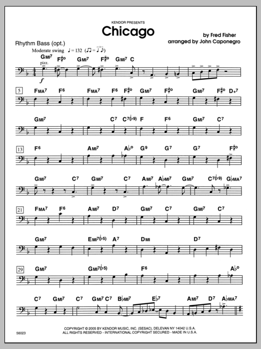 Download John Caponegro Chicago - Drums Sheet Music