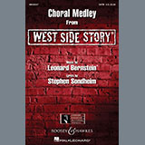 Download or print Choral Medley from West Side Story (arr. Len Thomas) Sheet Music Printable PDF 27-page score for Broadway / arranged SATB Choir SKU: 536088.