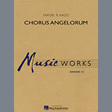 Download Samuel R. Hazo Chorus Angelorum - Bb Bass Clarinet Sheet Music and Printable PDF Score for Concert Band