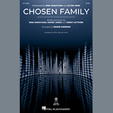Download or print Chosen Family (arr. Roger Emerson) Sheet Music Printable PDF 10-page score for Ballad / arranged SATB Choir SKU: 1381102.