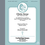 Download or print Christ Arose (with And Can It Be?) (arr. David Schmidt) - Score Sheet Music Printable PDF 14-page score for Romantic / arranged Choir Instrumental Pak SKU: 410869.