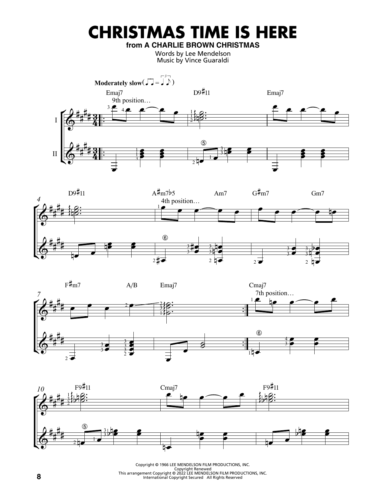 Download Vince Guaraldi Christmas Time Is Here (from A Charlie Sheet Music