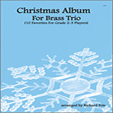 Download or print Christmas Album For Brass Trio - Part 1 Sheet Music Printable PDF 10-page score for Classical / arranged Brass Ensemble SKU: 337246.