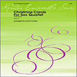 Download or print Christmas Carols For Sax Quartet - 1st Alto Sax Sheet Music Printable PDF 14-page score for Christmas / arranged Woodwind Ensemble SKU: 124809.