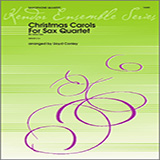 Download or print Christmas Carols For Sax Quartet - Bb Tenor Sax Sheet Music Printable PDF 14-page score for Christmas / arranged Woodwind Ensemble SKU: 124805.