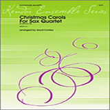 Download or print Christmas Carols For Sax Quartet - Eb Baritone Sax Sheet Music Printable PDF 14-page score for Christmas / arranged Woodwind Ensemble SKU: 124810.