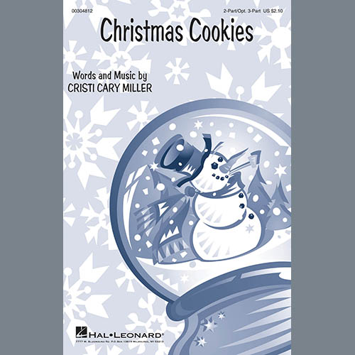 Download Cristi Cary Miller Christmas Cookies Sheet Music and Printable PDF Score for 2-Part Choir, 3-Part Mixed Choir