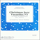 Download or print Christmas Jazz Favorites #3 - 2nd Eb Alto Saxophone Sheet Music Printable PDF 6-page score for Christmas / arranged Woodwind Ensemble SKU: 360917.