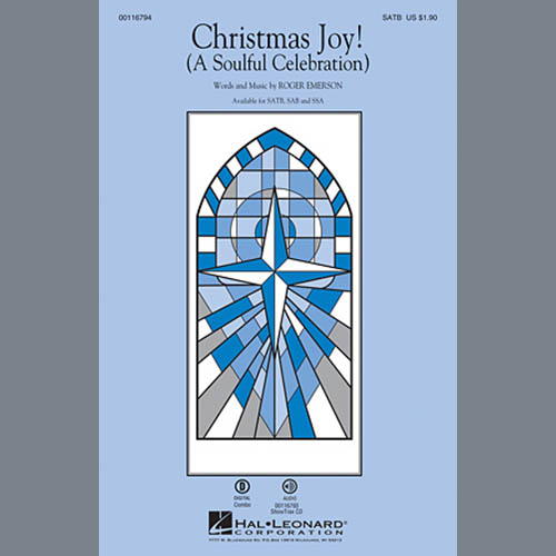 Download Roger Emerson Christmas Joy! - Bass Sheet Music and Printable PDF Score for Choir Instrumental Pak