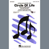 Download or print Circle Of Life (from The Lion King) (arr. Keith Christopher) Sheet Music Printable PDF 11-page score for Disney / arranged SATB Choir SKU: 414835.