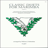 Download or print Classic Duets For Marimba Sheet Music Printable PDF 13-page score for Classical / arranged Percussion Ensemble SKU: 124900.