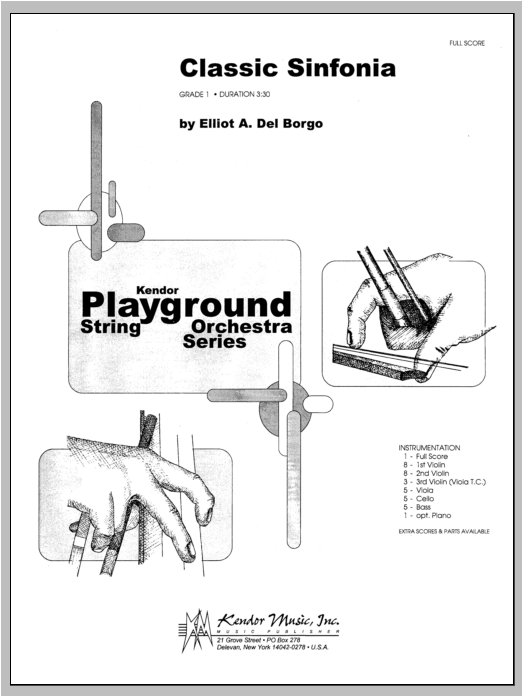Download Del Borgo Classic Sinfonia - Full Score Sheet Music