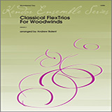 Download or print Classical FlexTrios For Woodwinds - C Bass Clef Sheet Music Printable PDF 11-page score for Classical / arranged Woodwind Ensemble SKU: 369228.