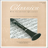 Download or print Classics For Clarinet Quartet - 1st Bb Clarinet Sheet Music Printable PDF 20-page score for Classical / arranged Woodwind Ensemble SKU: 371415.
