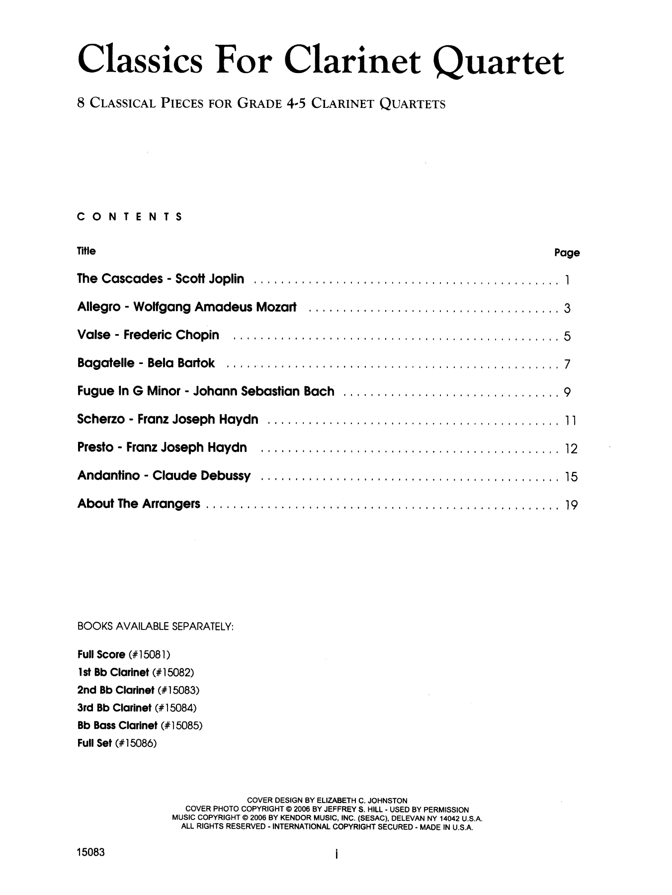 Download Richard Johnston Classics For Clarinet Quartet - 2nd Bb Sheet Music