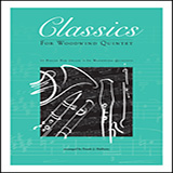 Download or print Classics For Woodwind Quintet - Bb Bass Clarinet (opt.) Sheet Music Printable PDF 20-page score for Classical / arranged Woodwind Ensemble SKU: 381716.