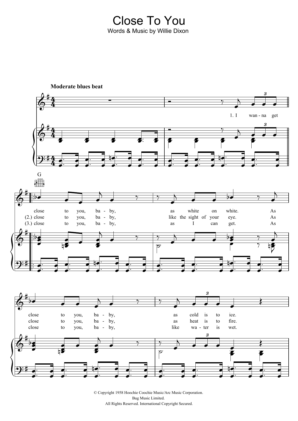 Download The Doors Close To You Sheet Music