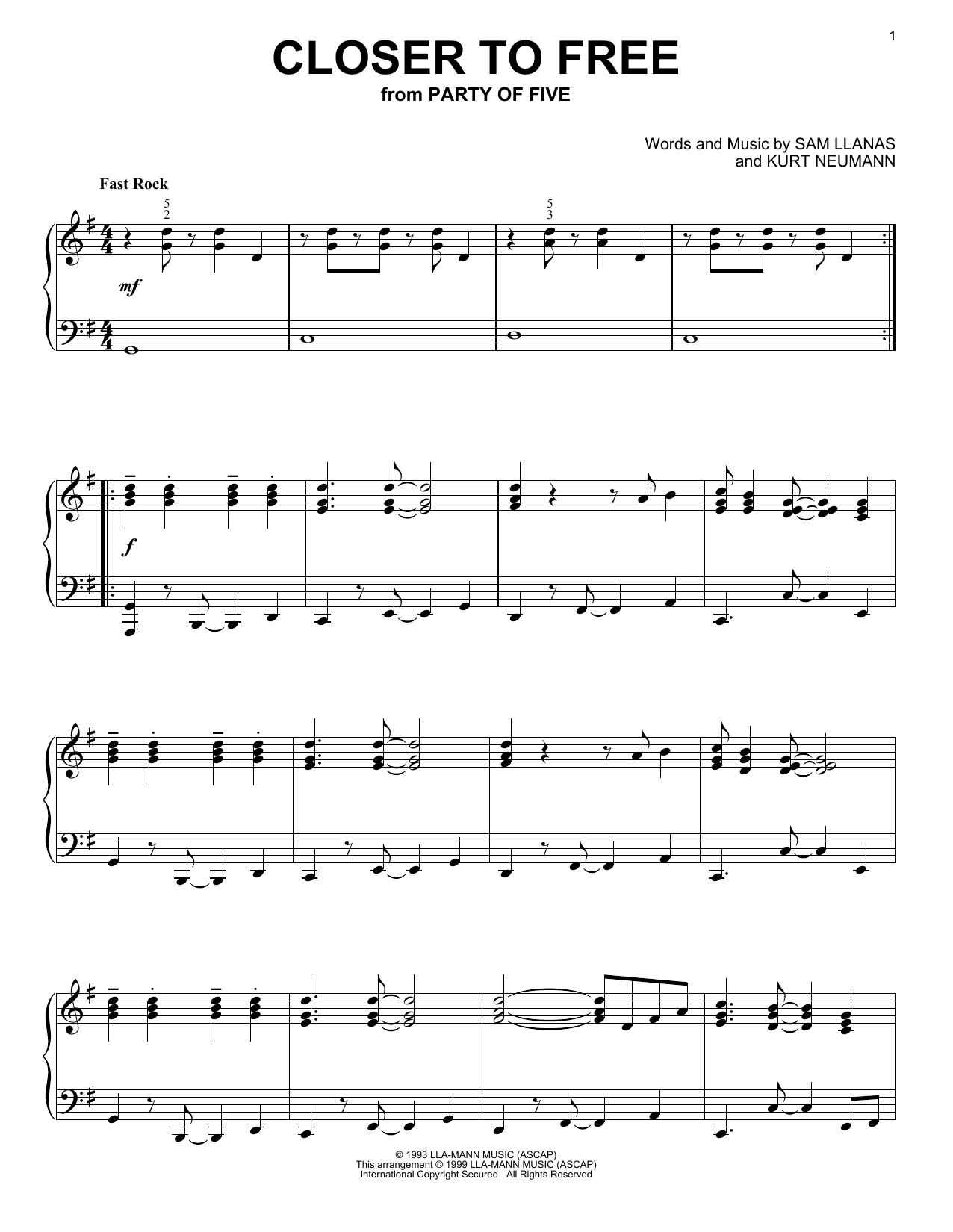Download BoDeans Closer To Free Sheet Music