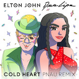 Download or print Elton John & Dua Lipa Cold Heart (PNAU Remix) Sheet Music Printable PDF 5-page score for Pop / arranged Piano, Vocal & Guitar (Right-Hand Melody) SKU: 501480.