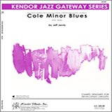 Download or print Cole Minor Blues - Alto Sax 1 Sheet Music Printable PDF 3-page score for Classical / arranged Jazz Ensemble SKU: 318081.