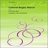 Download or print Colonel Bogey March - 1st Bb Trumpet Sheet Music Printable PDF 3-page score for Patriotic / arranged Brass Ensemble SKU: 322273.