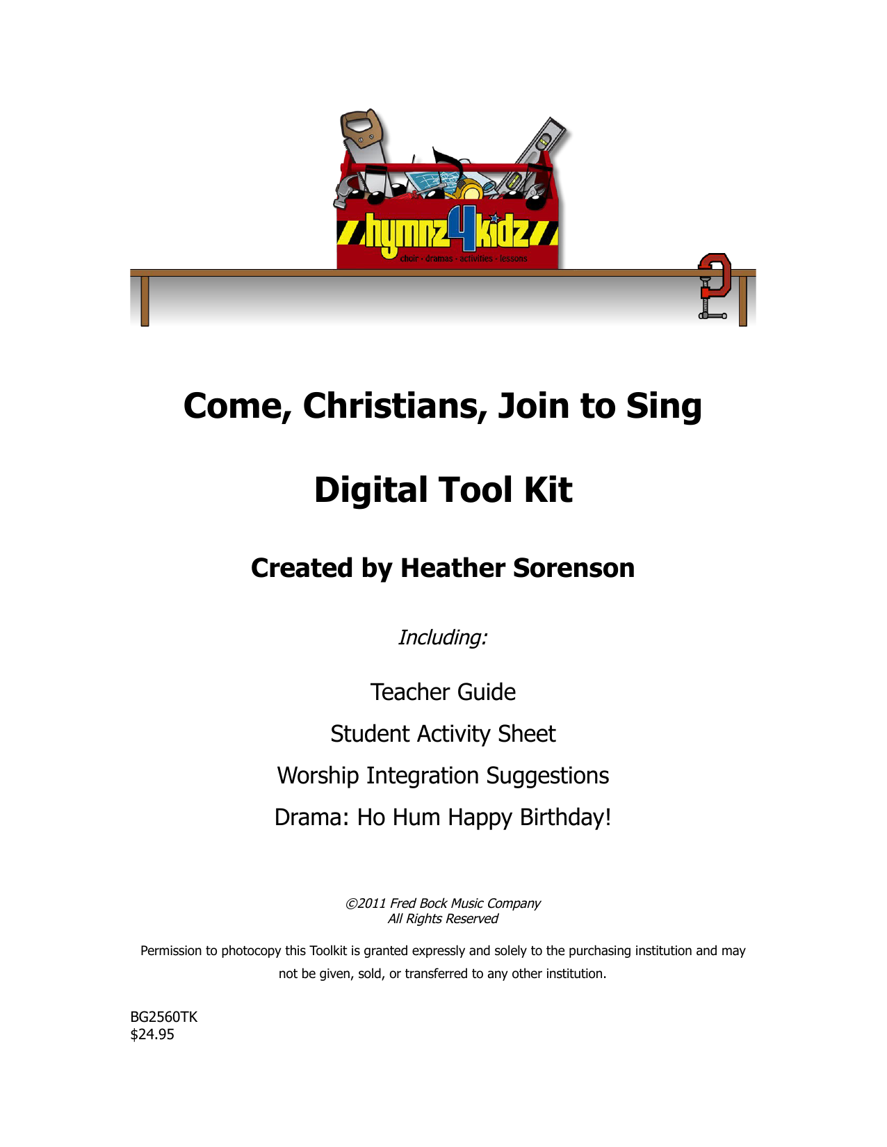 Download Heather Sorenson Come, Christians, Join To Sing Sheet Music