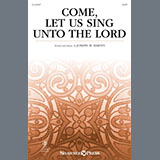 Download or print Come, Let Us Sing Unto The Lord Sheet Music Printable PDF 14-page score for Sacred / arranged SATB Choir SKU: 1388561.